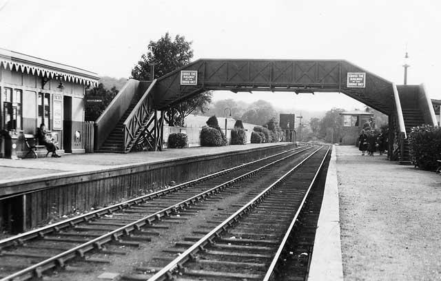 Edinburgh Railways  -  Currie Station  -  1934