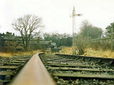 Trinity Station 1986  -  as the railway lines were being lifted