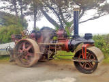 Former Edinburgh Corporation Steam Roller, Reg No SF 5348 - now owned by Mark Fellows, Cornwall