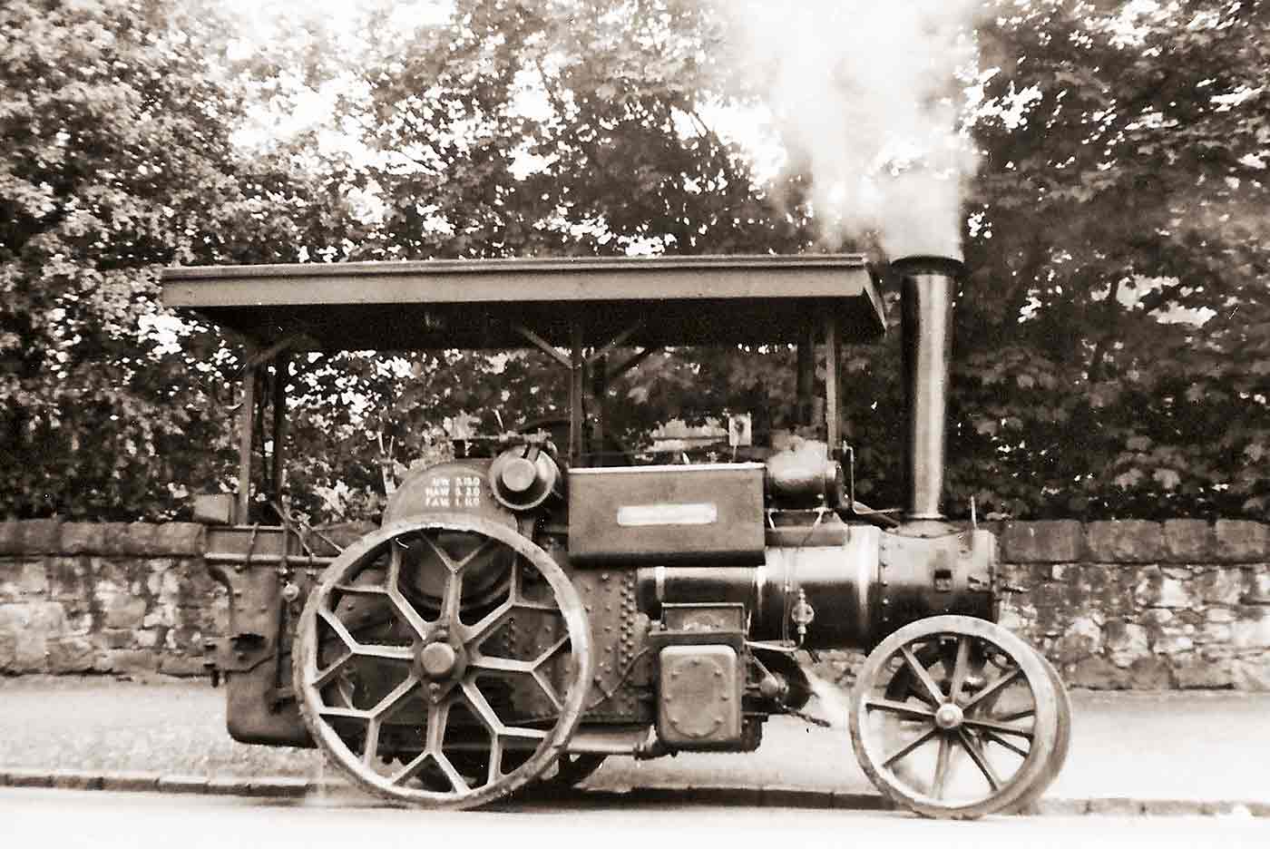 ex-Edinburgh Corporation Aveling & Barford steam tractor