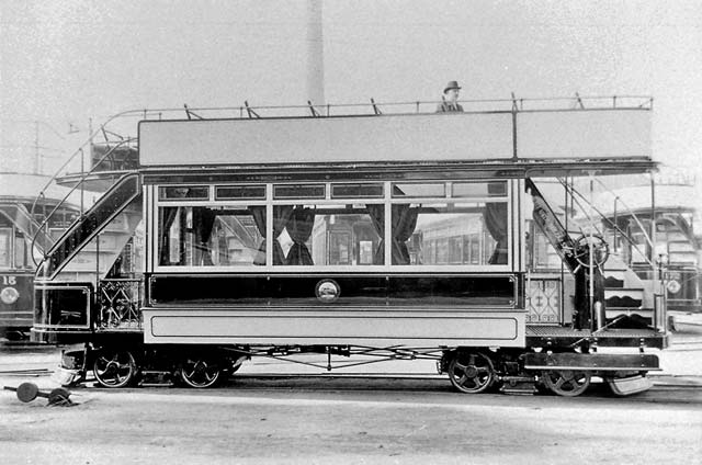 Edinburgh Cable Car - New in 1903