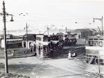 Trams at Granton Square  