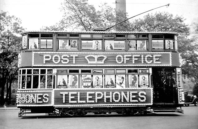 Illuminated Tram  -  Post Office Telephones