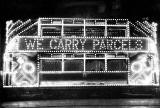Illuminated Tram  -  We Carry Parcels