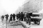 Roadworks in Hanover Street  -  Are they preparing to lay the track for the Cable Cars?