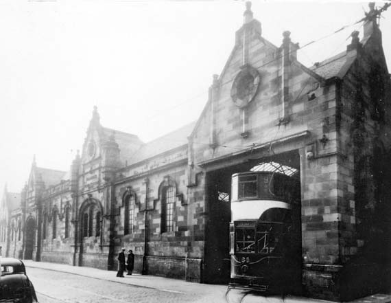 Tollcross Tram Depot  -  Tollcross