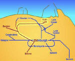 Edinburgh's Railways  -  Edinburgh to North Leith