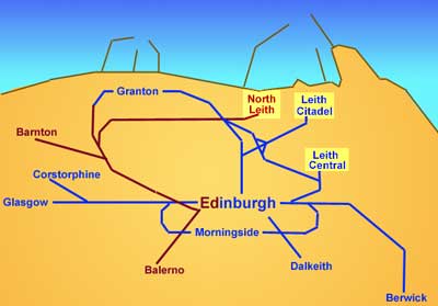 Edinburgh's Railway - Three Railway Stations in Leith