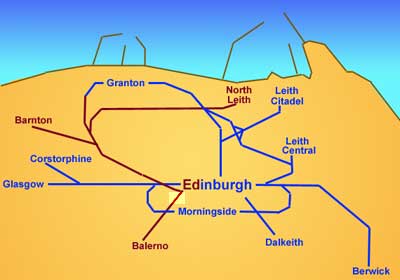 Edinburgh's Railways  -  Lothian Road Station