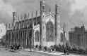 Engraving in 'Modern Athens'  -  St Paul's Church in York Place