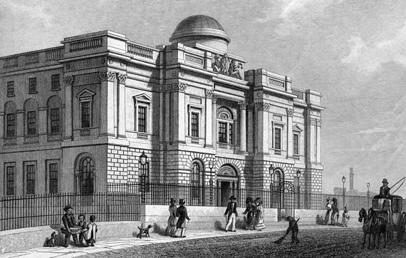 Engraving in 'Modern Athens'  -  Bank of Scotland