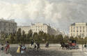 Engraving in 'Modern Athens'  -  hand-coloured  -  Royal Circus