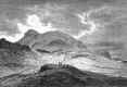 Engraving in 'Old & New Edinburgh'  -  Arthur's Seat in the Queen's Park