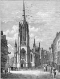 Engraving from 'Old & New Edinburgh'  -  Assembly Hall