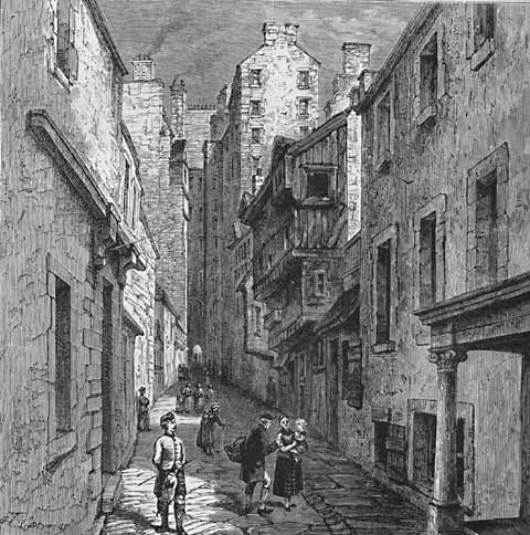 Engraving from 'Old & New Edinburgh'
