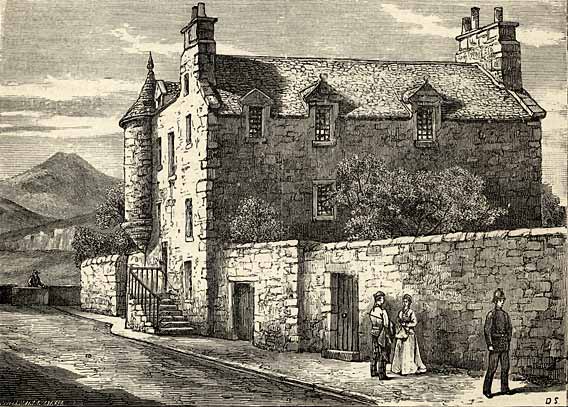 Croft-an-Righ house at Abbey Hill, near Holyrood