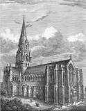 Engraving from 'Old & New Edinburgh'  -  St Mary's Cathedral