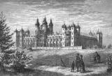 Engraving from 'Old & New Edinburgh'  -  Donaldson's Hospital