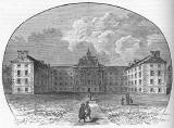 Engraving from 'Old & New Edinburgh'  -  The Royal Infirmary
