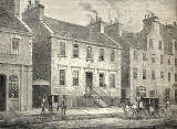 Engraving published in 'Old & New Edinburgh' 1890  -  The Blind Asylum, Nicolson Street