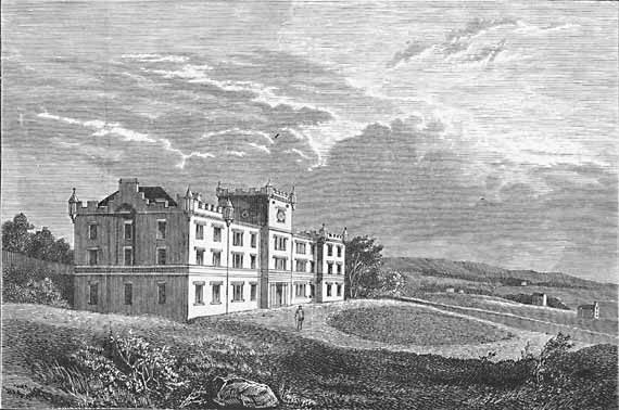 Engraving from 'Old & New Edinburgh ' -  Prestonfield House