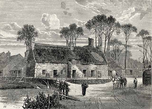 engraving from 'Old & New Edinburgh' - Edinburgh University