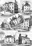 Seven houses owned by the Touris Family of Inverleith