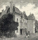 Engraving published in 'Old & New Edinburgh'  -  Caroline Park