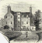 Engraving from Old & New Edinburgh  -   Old Saughton House