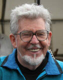 Rolf Harris at The Mound, Edinburgh  -  Recreating the Mona Lisa  -  28 August 2005