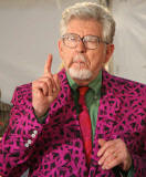 Rolf Harris at The Mound, Edinburgh  -  Recreating the Mona Lisa  -  28 August 2005