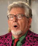 Rolf Harris at The Mound, Edinburgh  -  Recreating the Mona Lisa  -  28 August 2005
