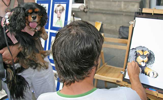 Edinburgh Festival, 2006  -  Street Entertainers
