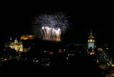 Edinburgh Festival Fireworks 2006 - seen from Calton Hill
