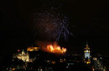 Edinburgh Festival Fireworks 2006 - seen from Calton Hill