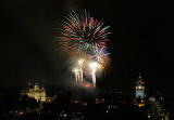 Edinburgh Festival Fireworks 2006 - seen from Calton Hill