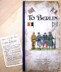 Board Game, 'To Berlin', published by Valentine & Sons