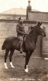 17th Lancers at Piershill Barracks  -  Guard, Full Dress  -  A&G Taylor Postcard, posted 1905