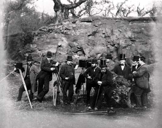 EPS Outing to Cadzow Forest (close-up) - 1877