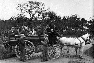 Photographic Outing near Aberdour, Fife  -  1890s