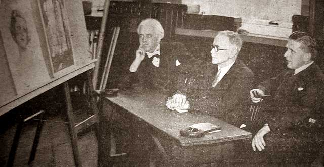 Judges for the Edinburgh Open Exhibition of Photography, 1936