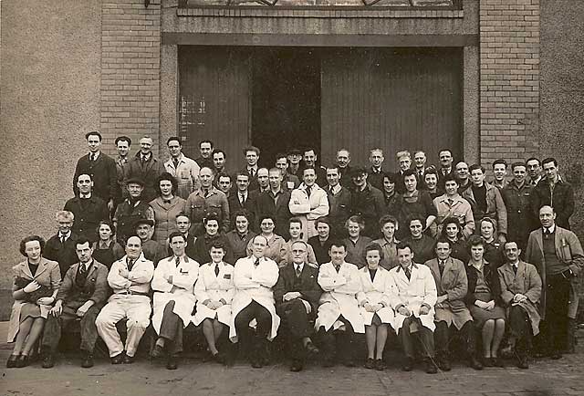 Lochrin Garage, Edinburgh  -  1940s