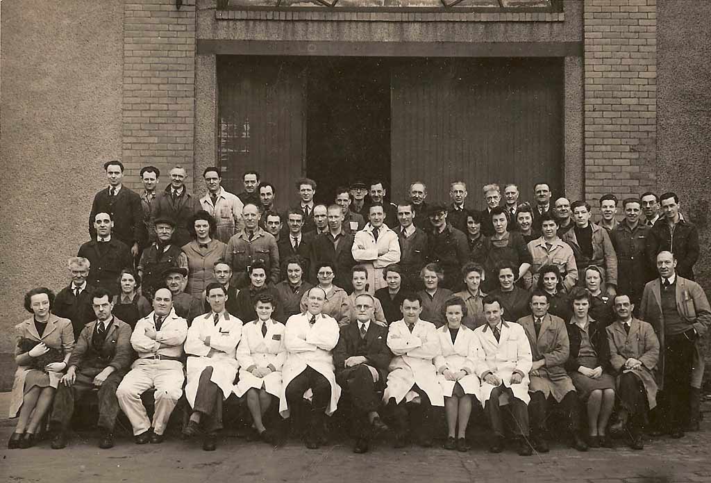 Lochrin Garage, Edinburgh  -  1940s