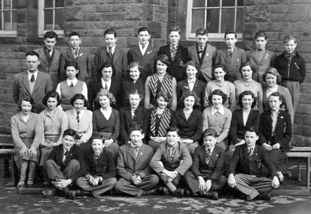Boroughmuir School, Class 3b4, 1951-52