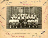 A Leith Academy Class  -  1928-29  -  A photograph by J R Coltart