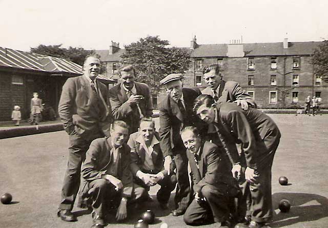 Bowling Club in Montgomery Street, 1955