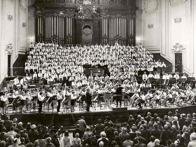 Walter Scott Bicentenary Edinburgh Secondary Schools Concert at the Usher Hall  -  1971Players in the concert 'A Country Girl' staged at St Phillips's Church Joppa in 1949