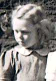 Photograph of Irene Ferguson, taken from a 1946 class photo of children at Abbeyhill Primary School