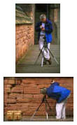 Photographer on the EPS Outing to Bamburgh Castle  -  1997