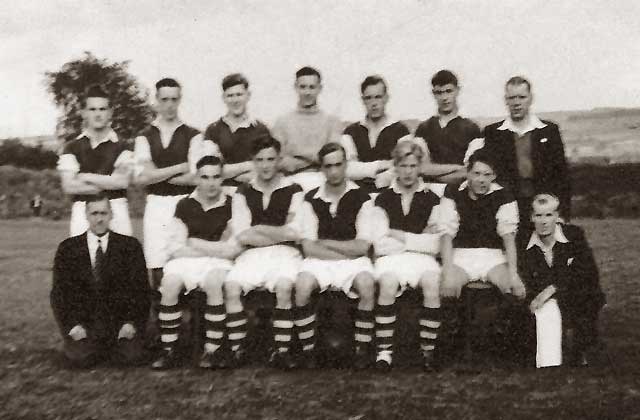 St Bernard's Football Team  -  1952